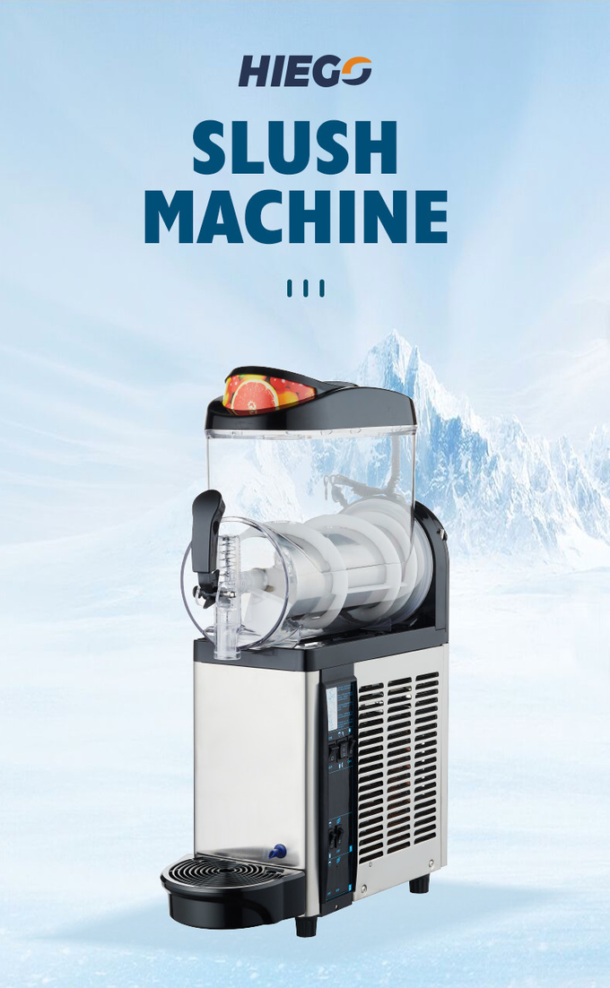 Fully Automatic Single Bowl Slush Machine For Frozen Drink Smooth Margarita Slushy Maker 0